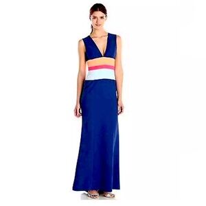 BCBG Colorblock Gown size 12